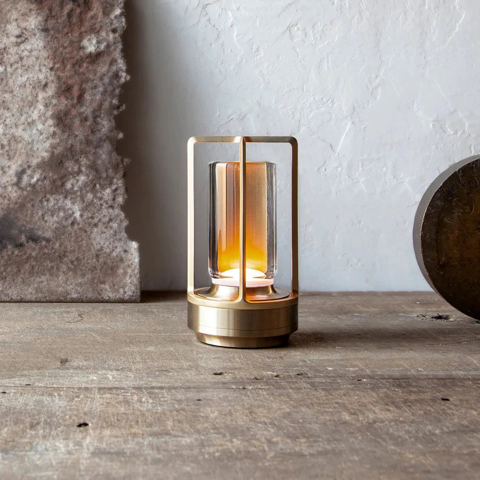 Modern Lantern™ Cordless Crystal Lamp