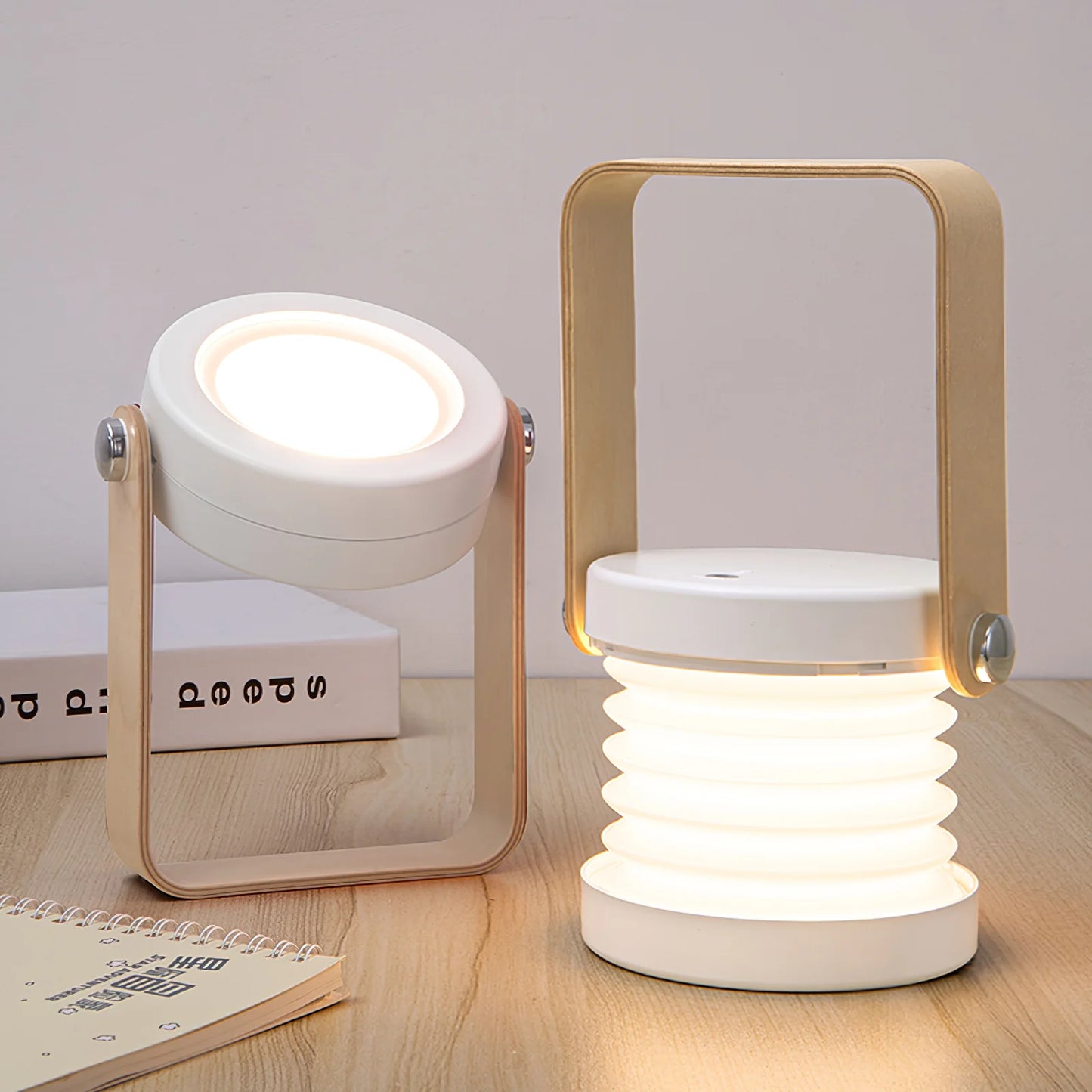 4-in-1 Collapsable Foldable Table Lamp