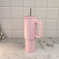 Blush Bloom Tumbler🎀