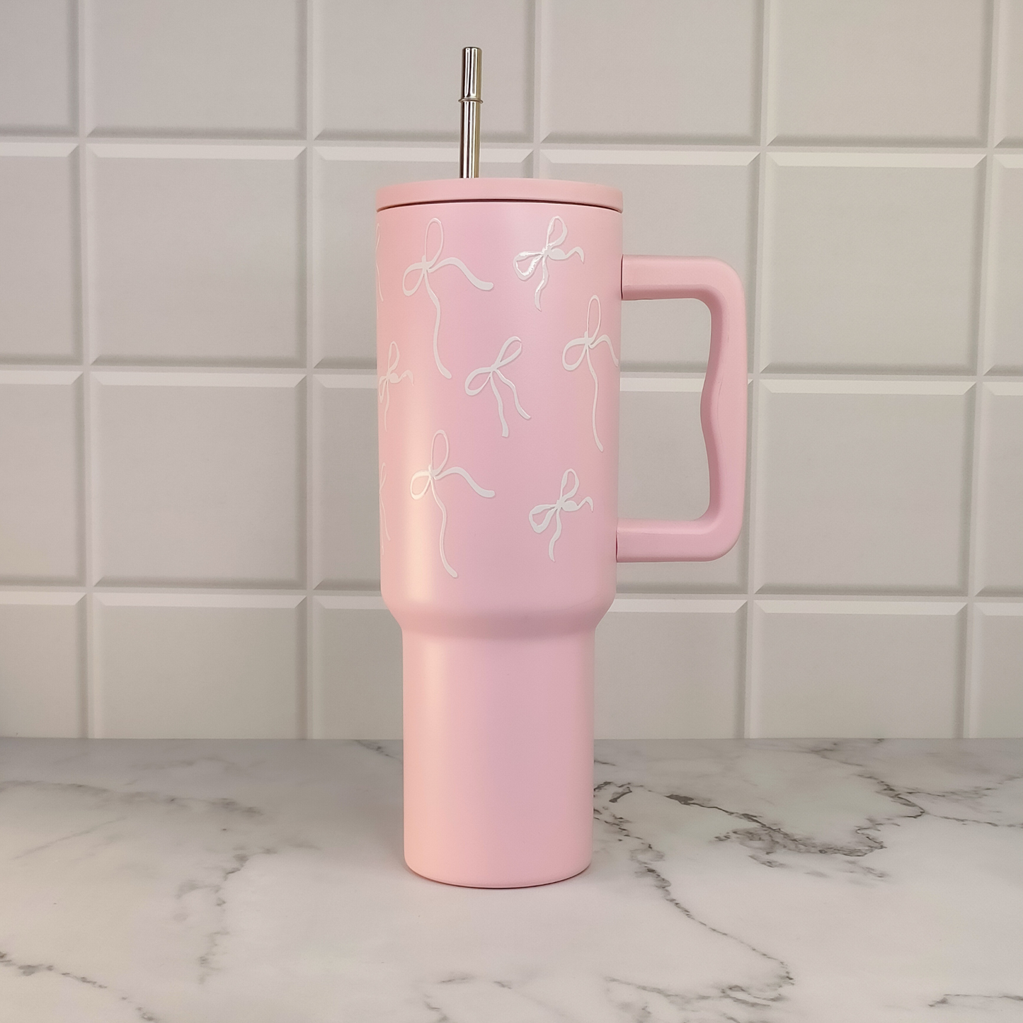 Blush Bloom Tumbler🎀