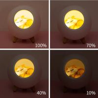 Cute Kitten House Decorative Night Light