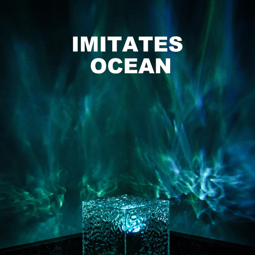 Ocean Water Ripple Aura Lamp