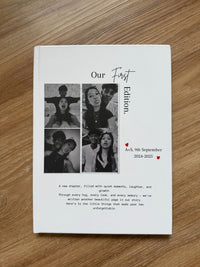 Personalized Memories Photobook