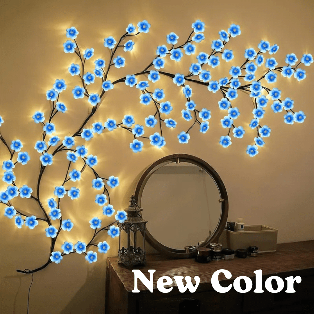 MEMORIES INSITE® BRANCH LIGHT CHERRY BLOSSOM TREE BRANCH LIGHTING - Memories InsitePINK - CHERRY BLOSSOM TREE BRANCH LIGHT 6 FEET