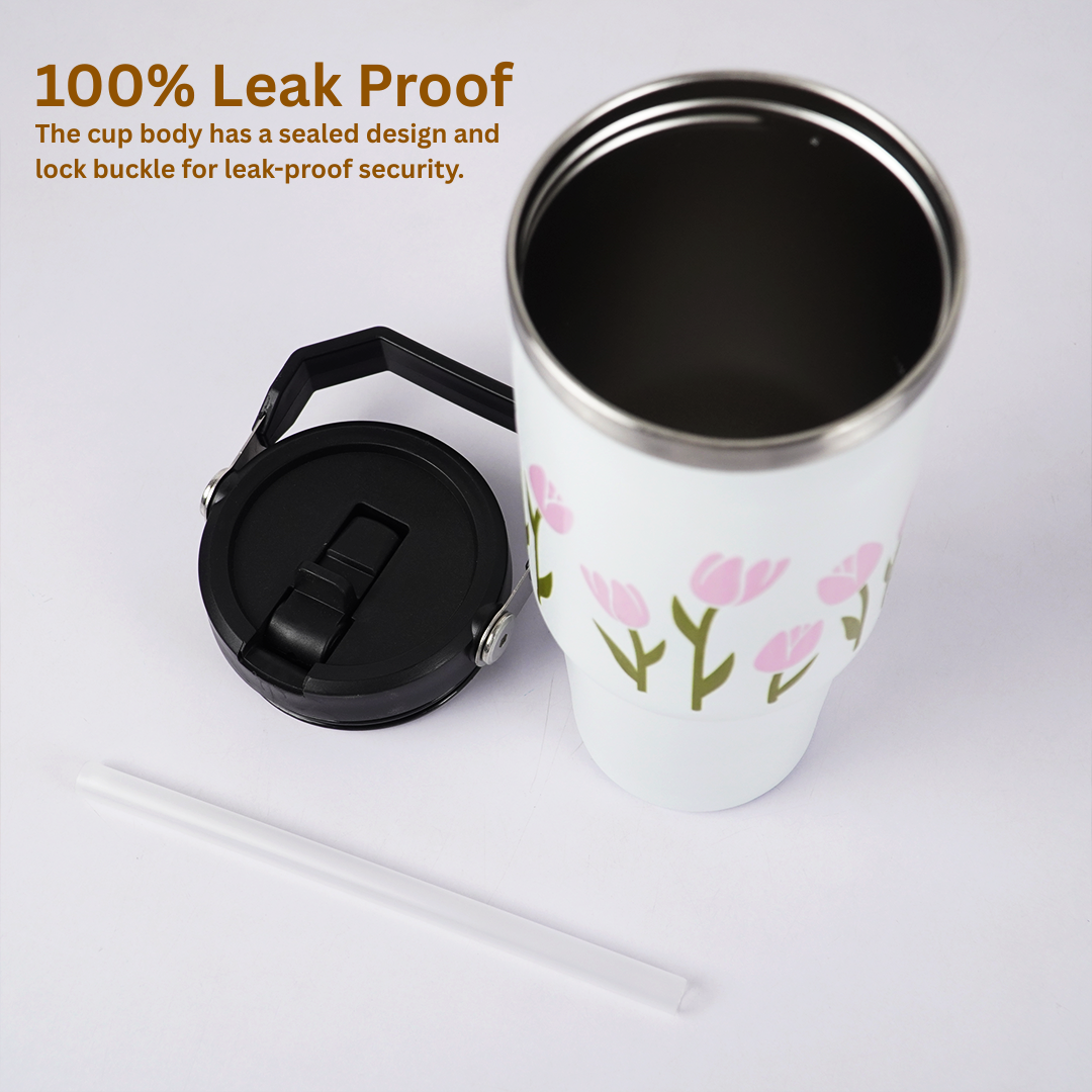 Tulip Floral Tumbler