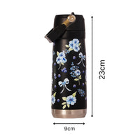 Midnight Bloom Tumbler — Leakproof & Insulated - Memories Insite