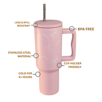 Blush Bloom Tumbler🎀