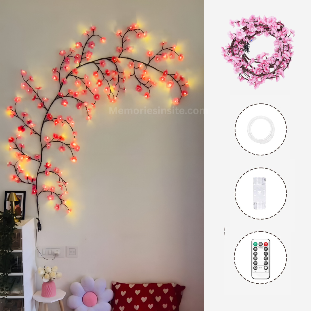 MEMORIES INSITE® BRANCH LIGHT CHERRY BLOSSOM TREE BRANCH LIGHTING