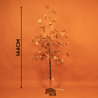 Golden LED Blossom Tree Light | Decorative Flower Lamp