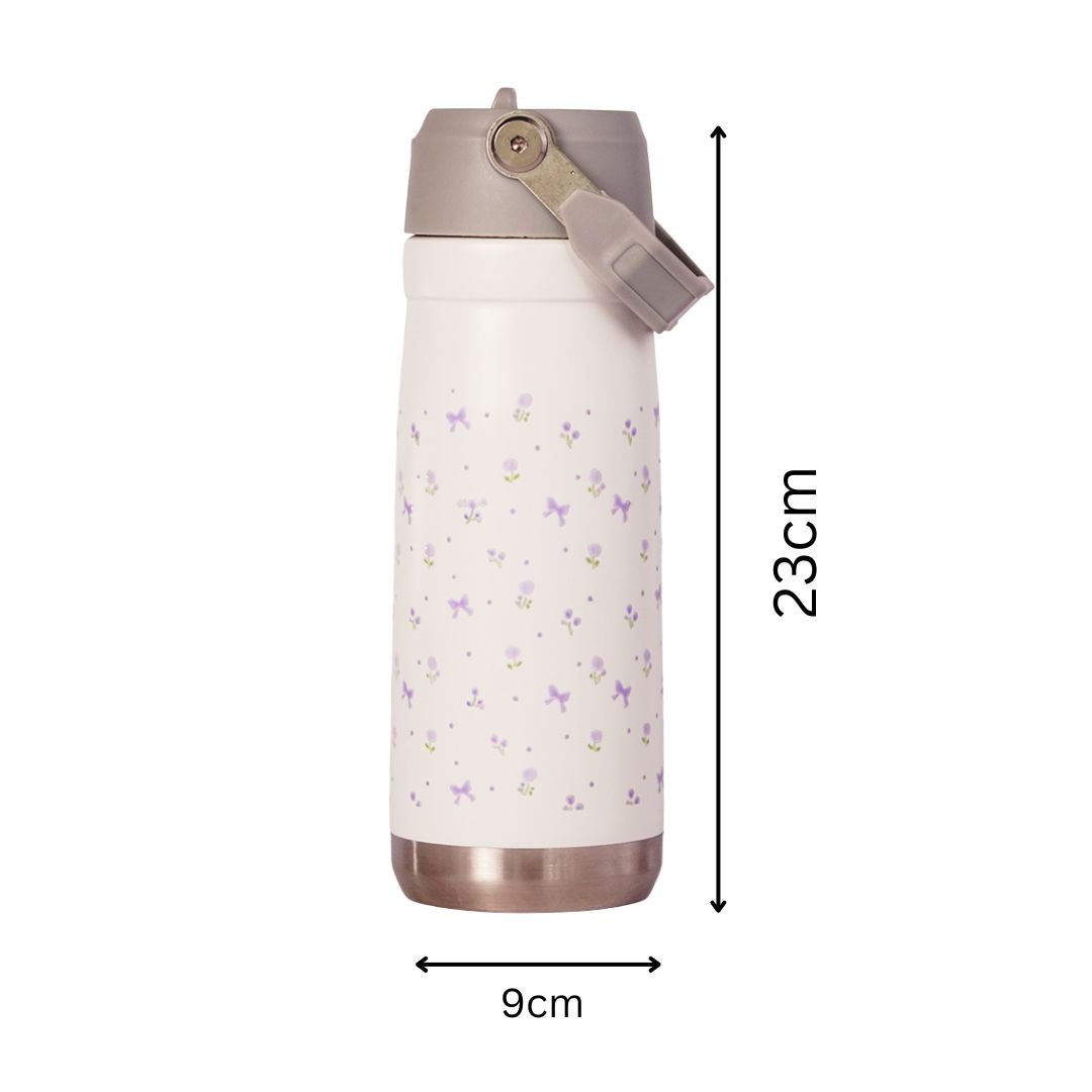 Lavender Bloom Tumbler — Leakproof & Insulated - Memories Insite