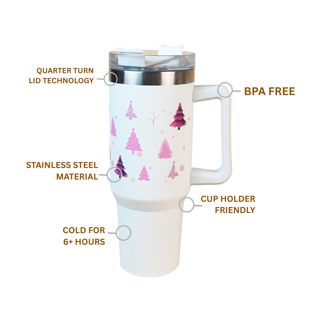 Christmas Forest Winter Tumbler