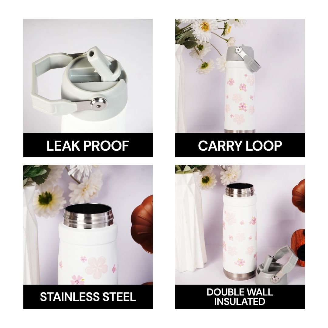 Blossom Tumbler — Leakproof & Insulated - Memories Insite