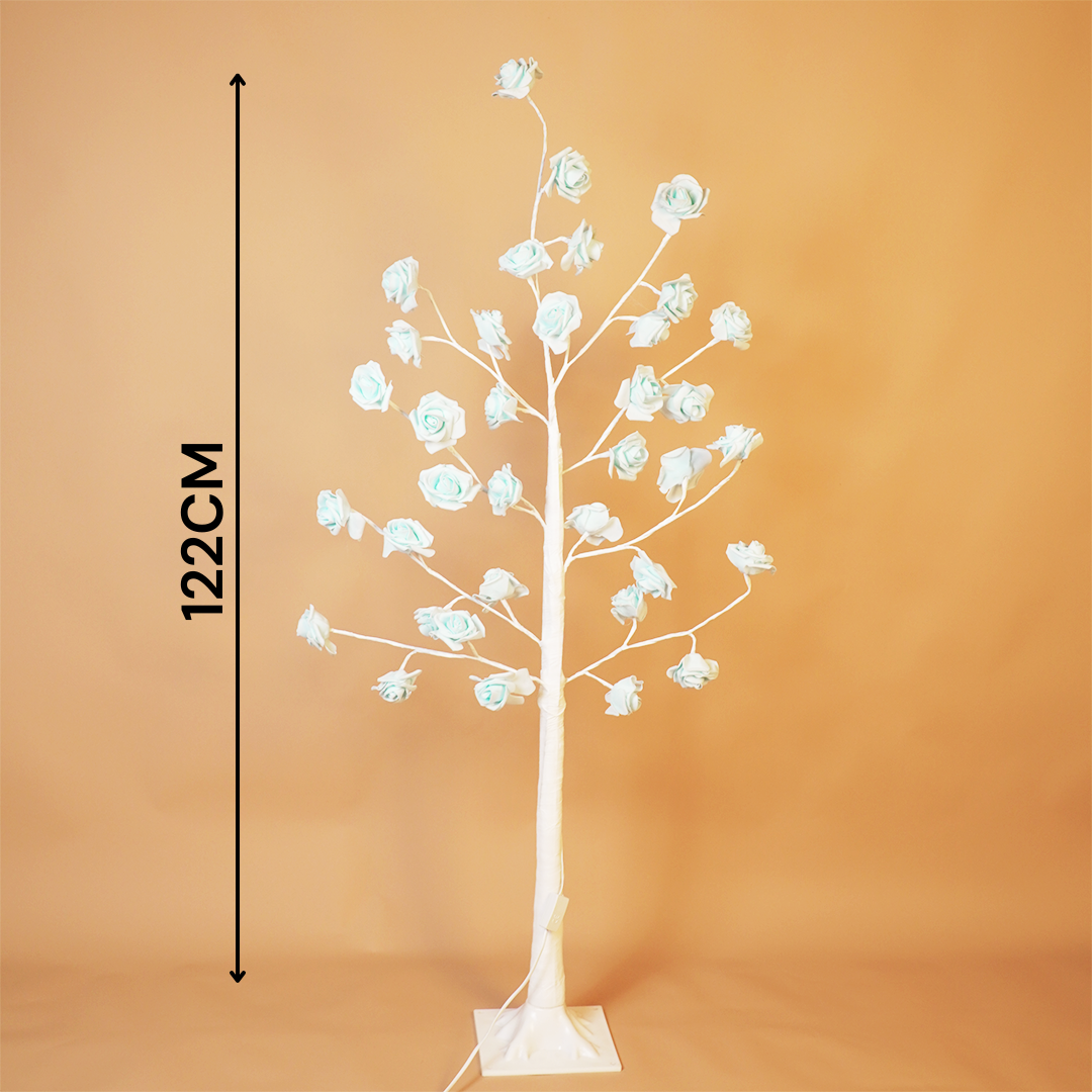 Blue LED Rose Tree – Beautiful Flower Light