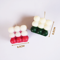Set-2 Christmas Bubble Cube Candle