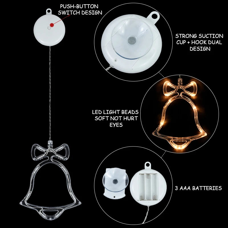 LED Christmas Bell Light