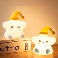 Creative Star Night Light Soft Lamp