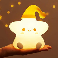 Creative Star Night Light Soft Lamp