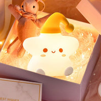 Creative Star Night Light Soft Lamp