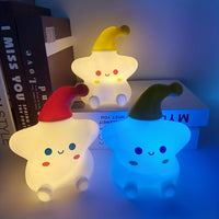 Creative Star Night Light Soft Lamp