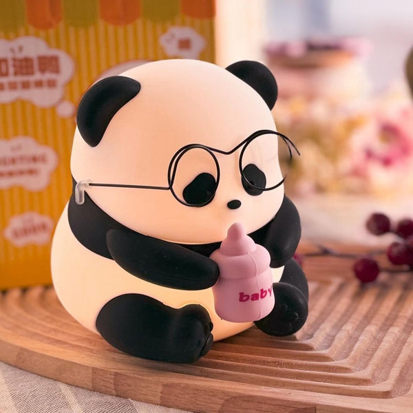 Cute Baby Panda Rechargeable Night Light