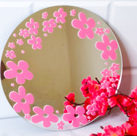 Retro Mirror Set of 4