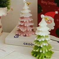 Festive Christmas Tree Sceneted Candles