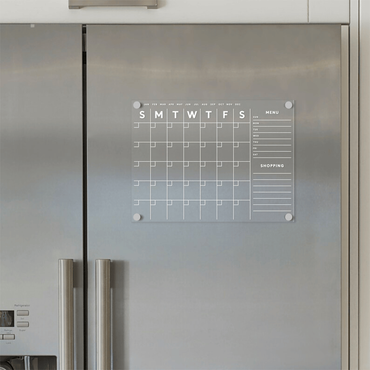 Magnetic Acrylic Board All-in-One Monthly & Weekly Planner