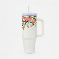 BotaniCup Tumbler with Straw & Lid