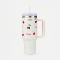 Personalized CherrySip™ Tumbler with Straw & Lid