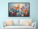 Fluttering Elegance – Colorful Butterfly Wall Art