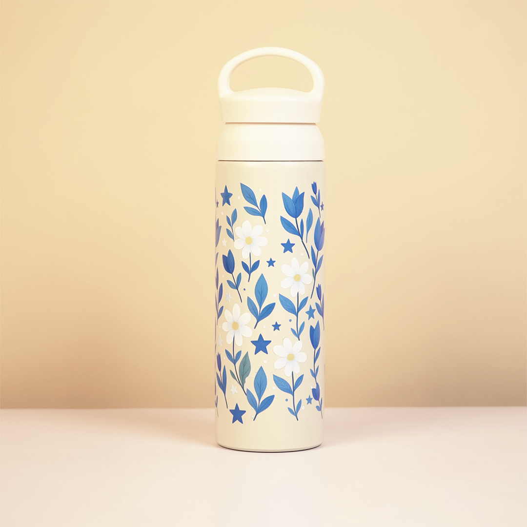 Floral Stainless Steel Insulated Tumbler