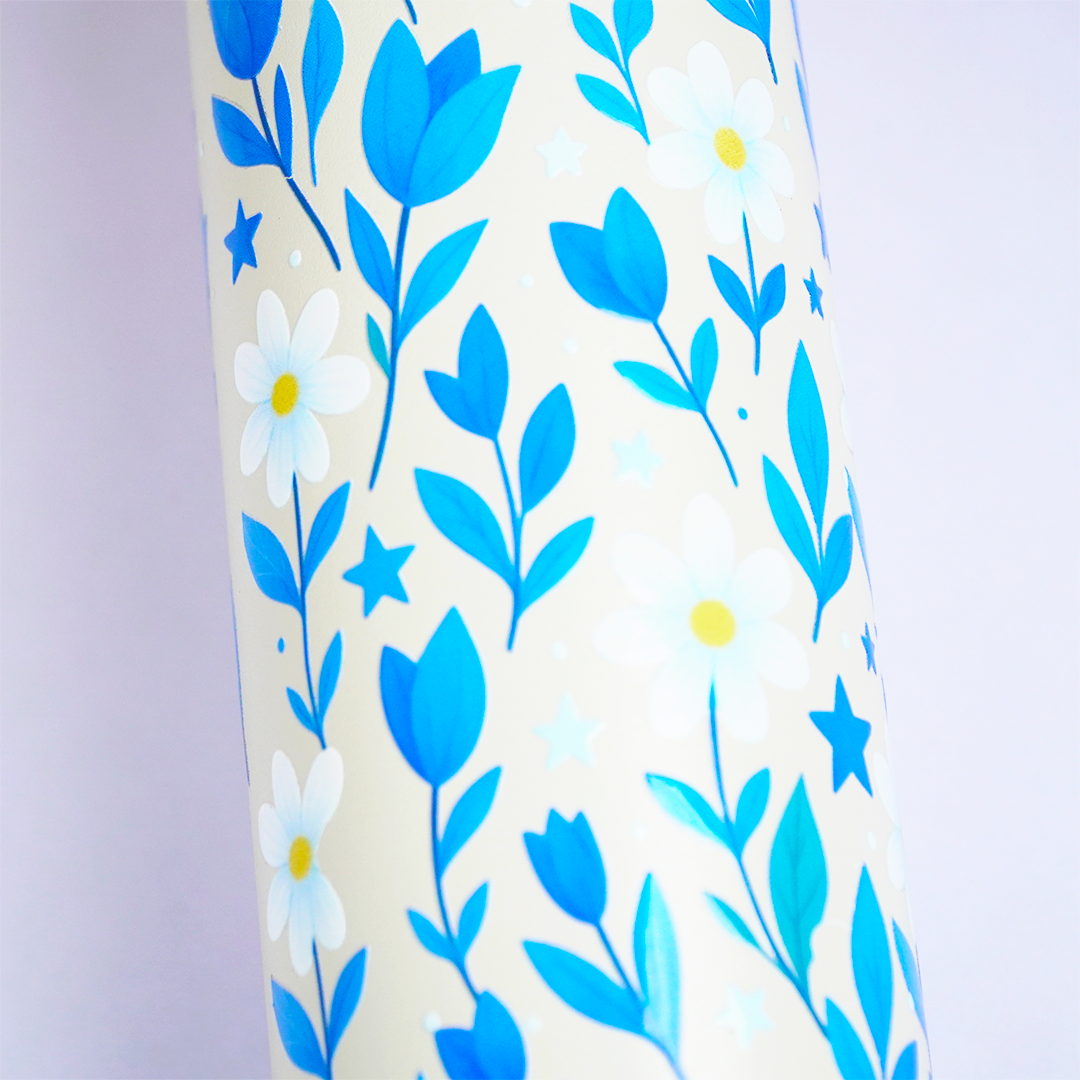 Floral Stainless Steel Insulated Tumbler