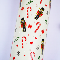 NutCracker Fest Vacuum Insulated Tumbler – 490ml Hot & Cold Stainless Steel Bottle with Carry Loop Lid