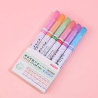 Pattern Roller Color Pen Set Of 6