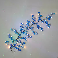 MEMORIES INSITE™ BLUE ROSE TREE BRANCH WALL LIGHT