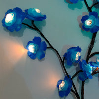 MEMORIES INSITE™ BLUE ROSE TREE BRANCH WALL LIGHT