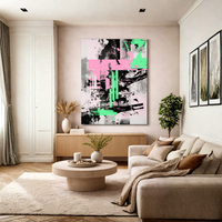 Modern Abstract Geometric Canvas Wall Art