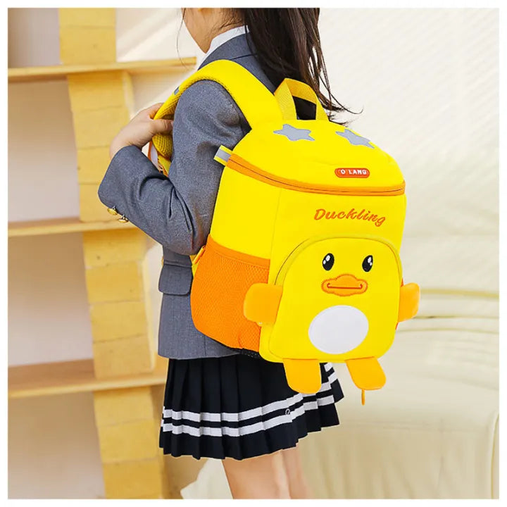 Yellow Duckling School Backpack