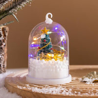 Christmas Tree Ornaments Lights Decor Set of 4