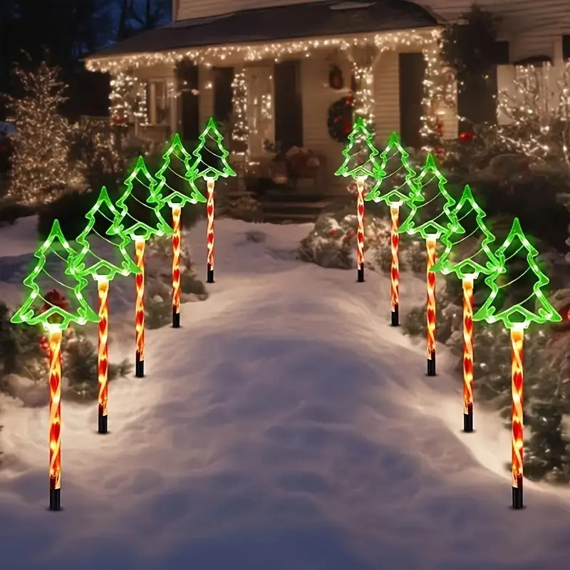 Solar Christmas Tree Garden Light