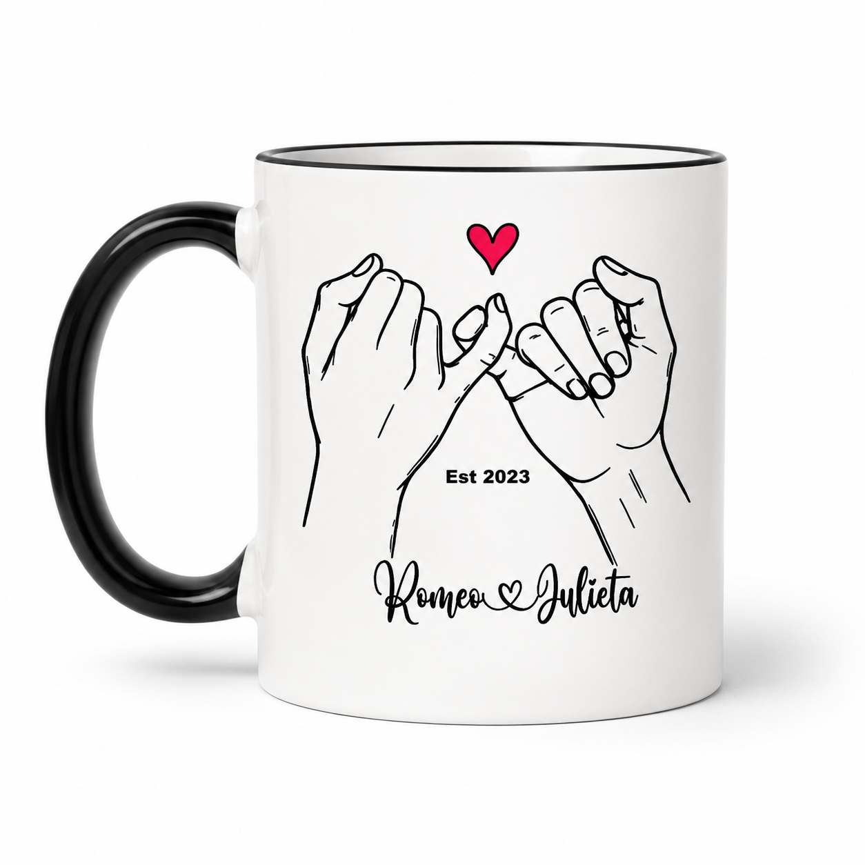 Personalized Couple Love Ceramic Coffee Mug
