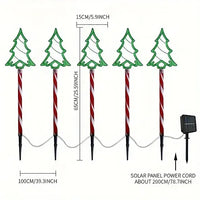 Solar Christmas Tree Garden Light