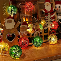 Colorful Christmas Ornament LED Ball Lights