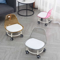 Acrylic™ Chair with Universal Wheel