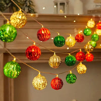 Colorful Christmas Ornament LED Ball Lights