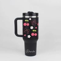 Personalized BerryBow™ Tumbler with Straw & Lid