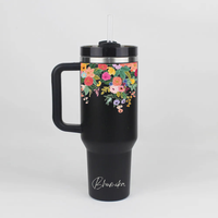 Personalized BotaniCup™ Tumbler with Straw & Lid