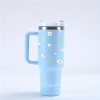 Personalized PetalSipper™ Tumbler with Straw & Lid