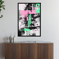 Modern Abstract Geometric Canvas Wall Art