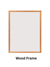 Aesthetic Anime Girl Canvas Wall Art | Moody Portrait Painting